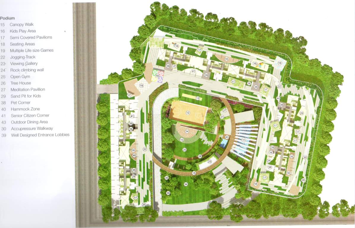 emerald Images for Master Plan of Godrej Emerald