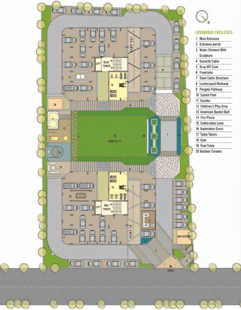 Images for Site Plan of SR Shivalay Heights