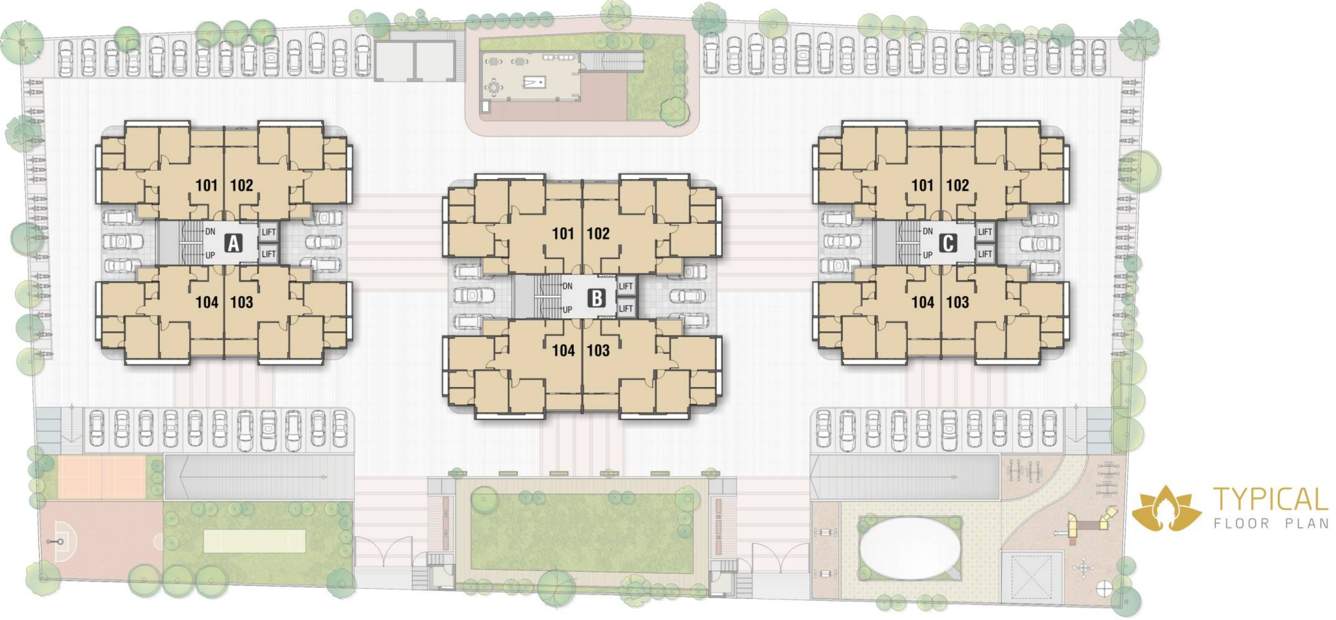 Images for Cluster Plan of Kala Kalatirth Towers