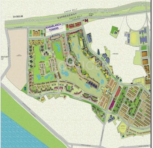  kasablanca Images for Location Plan of Jaypee Kasablanca