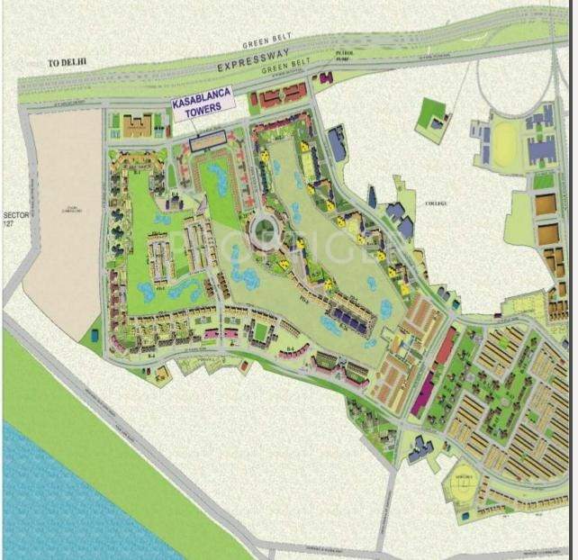 kasablanca Images for Location Plan of Jaypee Kasablanca