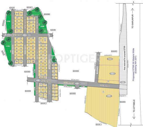 Images for Layout Plan of Aashrithaa Celebrity Sigma