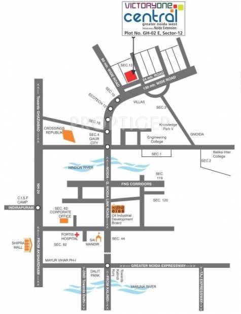  central Images for Location Plan of Victory Central