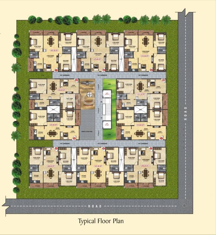Images for Cluster Plan of BM BM Green Woods