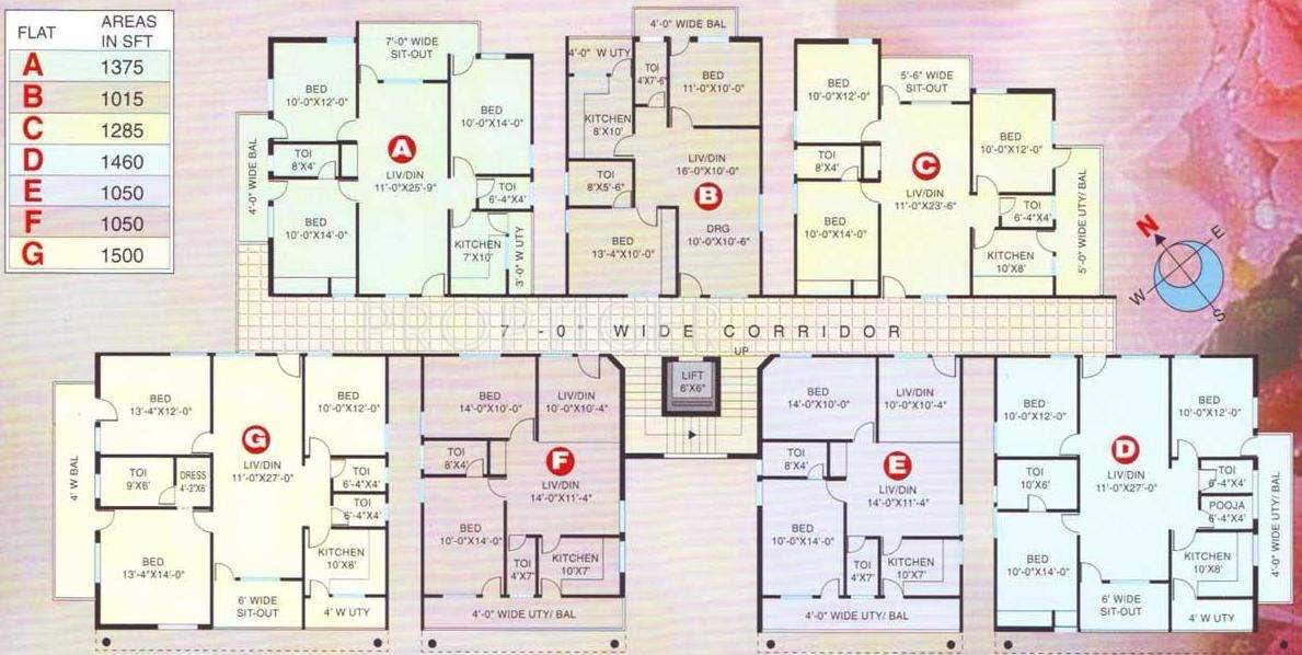 Images for Cluster Plan of SMR Holdings SMR Vinay Regency