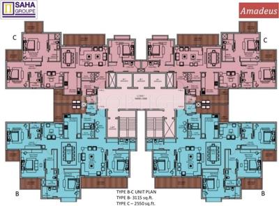 Images for Cluster Plan of Saha Amadeus Images for Cluster Plan of Saha Amadeus