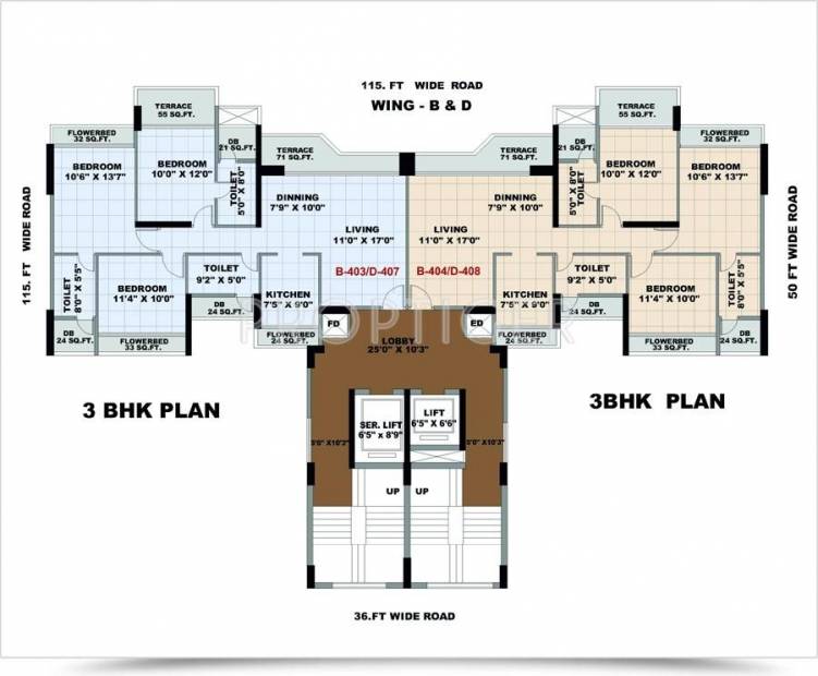  kingdom Tower B Cluster Plan