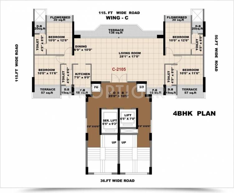  kingdom Tower C Cluster Plan