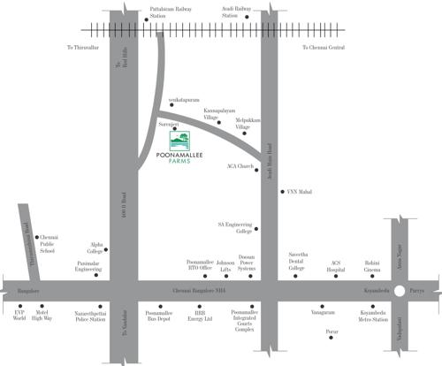  poonamallee-farms Images for Location Plan of Colorhomes Poonamallee Farms