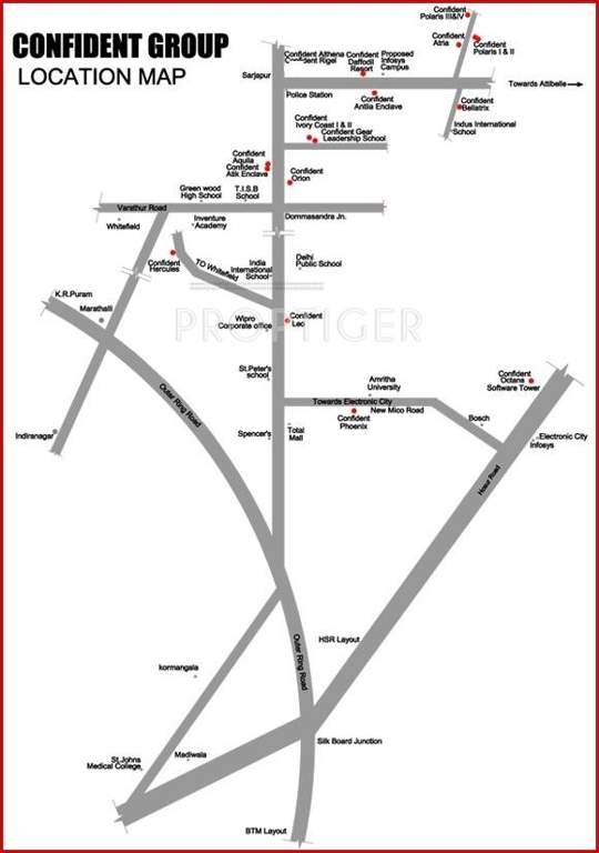 althena Images for Location Plan of Confident Althena