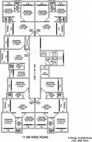 Images for Cluster Plan of Tejas Parth
