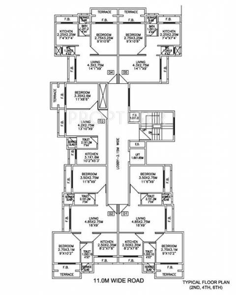 Images for Cluster Plan of Tejas Parth