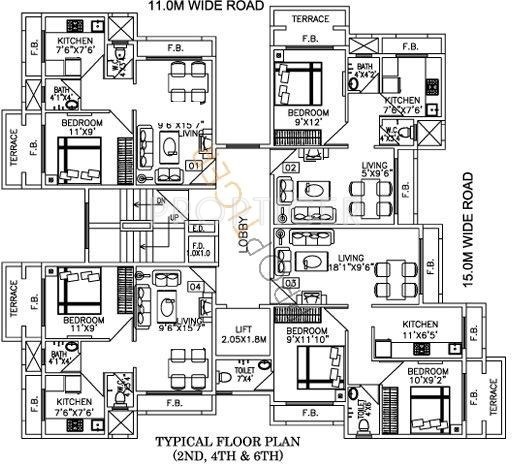 Images for Cluster Plan of Tejas Palak