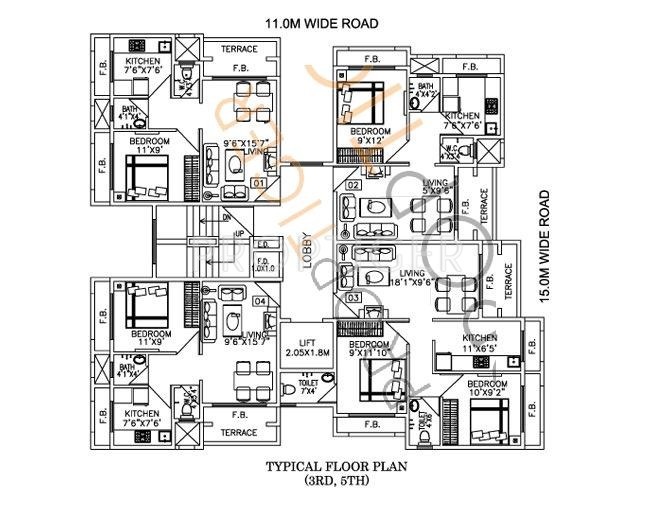 Images for Cluster Plan of Tejas Palak