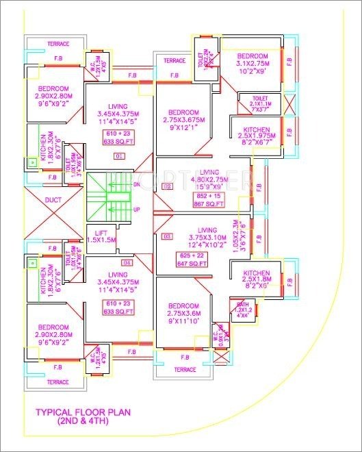 Images for Cluster Plan of Tejas Payas