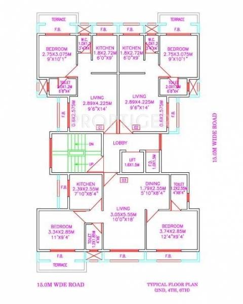 Images for Cluster Plan of Tejas Ganpat Apartment Images for Cluster Plan of Tejas Ganpat Apartment