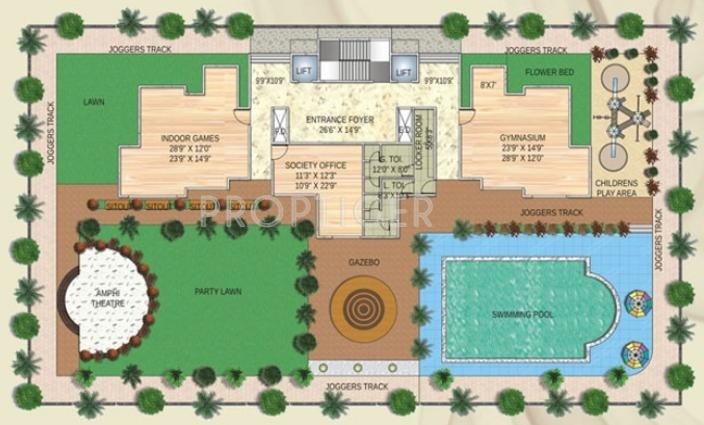 Images for Cluster Plan of Paradise Sai Moksh