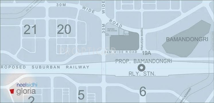 Images for Location Plan of Neelsidhi Gloria