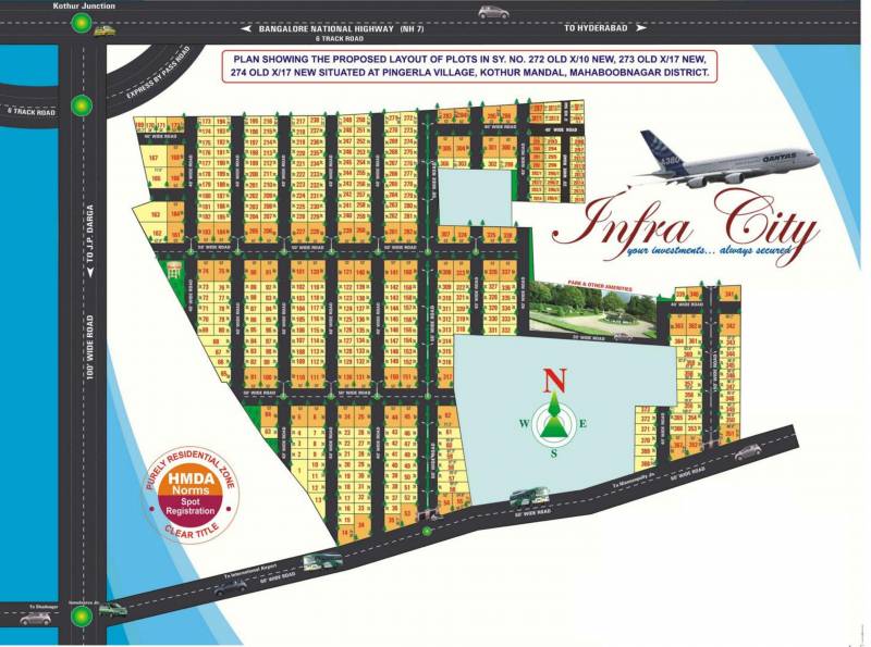 Images for Layout Plan of SuvarnaAvani Infra City