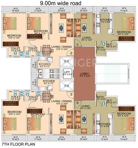 Images for Cluster Plan of Neelsidhi Viveza