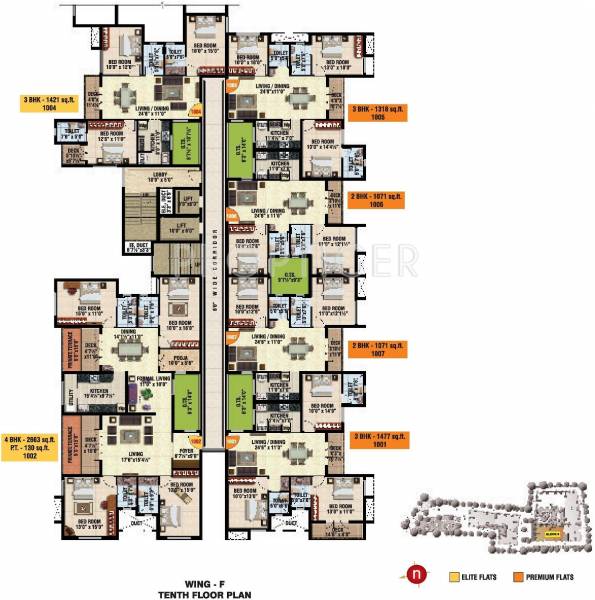 Images for Cluster Plan of Sidharth Upscale