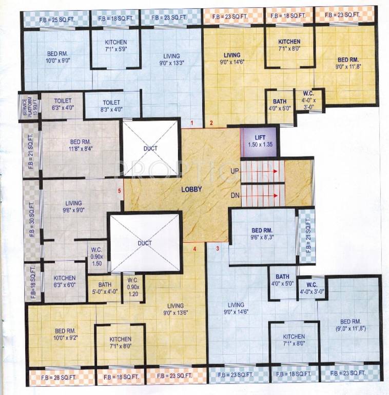 Images for Cluster Plan of Madhuraaj Group Gangeshwar