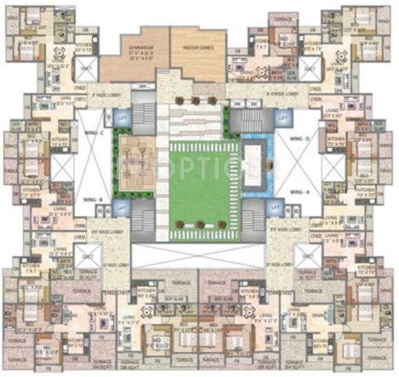 Images for Cluster Plan of Paradise Sai Harmony