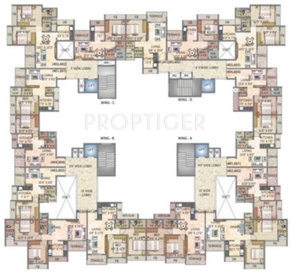 Images for Cluster Plan of Paradise Sai Harmony