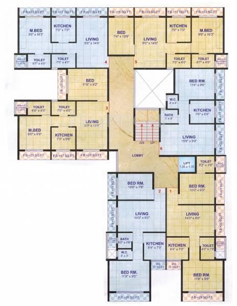 Images for Cluster Plan of Madhuraaj Group Nandishwar