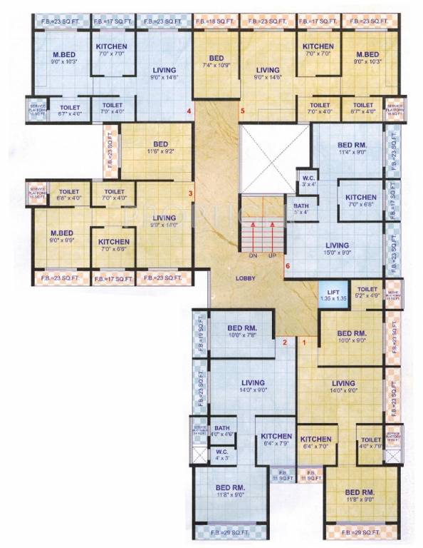 Images for Cluster Plan of Madhuraaj Group Nandishwar