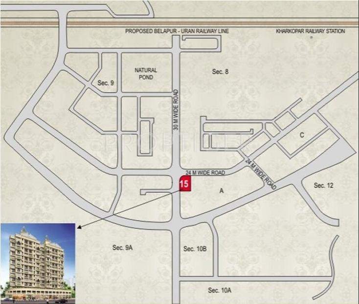  sai fortune Images for Location Plan of Paradise Sai Fortune