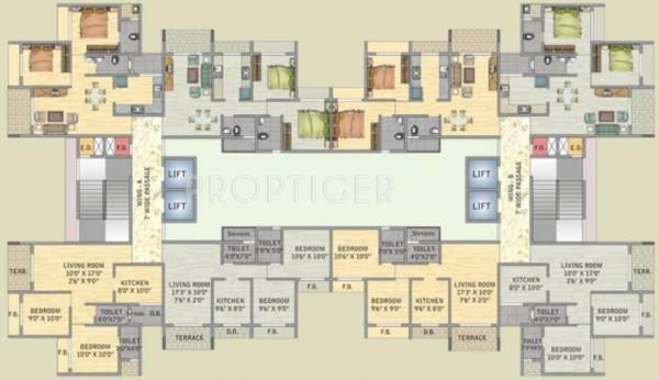 Images for Cluster Plan of Paradise Sai Sapphire