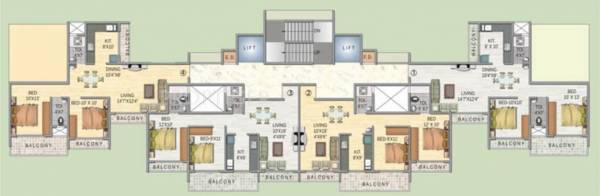 Images for Cluster Plan of Paradise Sai Sitara