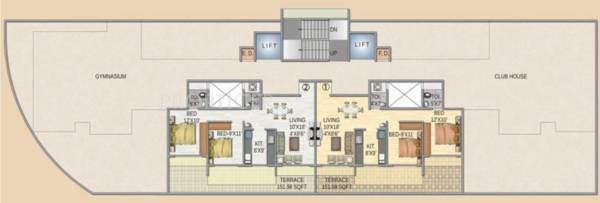 Images for Cluster Plan of Paradise Sai Sitara