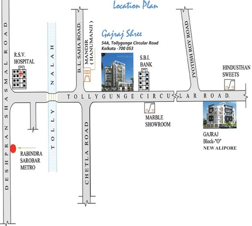 Images for Location Plan of Gajraj Shree
