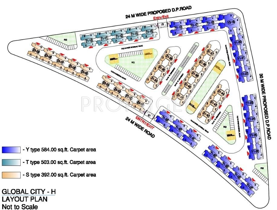 avenue h Images for Master Plan of Rustomjee Constructions Avenue H
