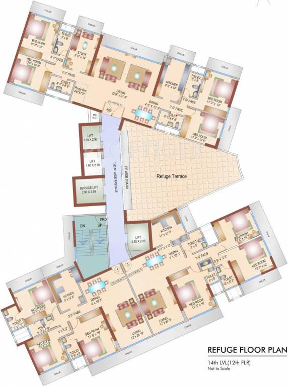 Images for Cluster Plan of Bhoomi Habitat