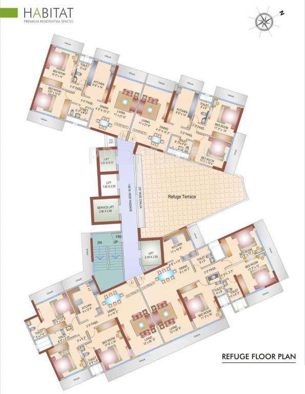 Images for Cluster Plan of Bhoomi Habitat