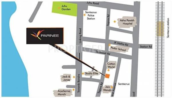 Images for Location Plan of Parinee Realty Pvt Ltd Kyoto