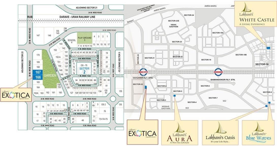 Images for Location Plan of Lakhani Exotica