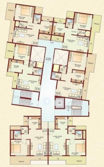 Images for Cluster Plan of Lakhani Oasis