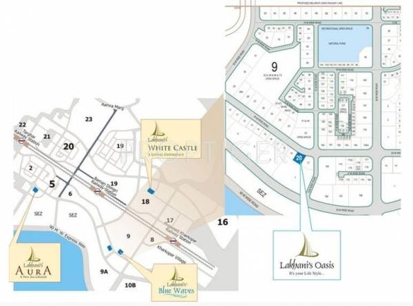 Images for Location Plan of Lakhani Oasis