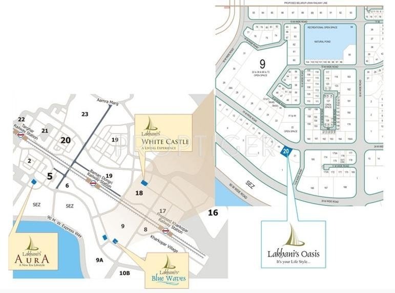 Images for Location Plan of Lakhani Oasis