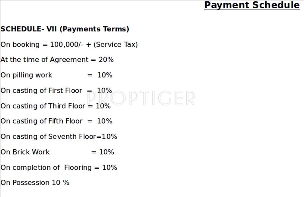 Images for Payment Plan of Deeshari Megacity Payment Plan