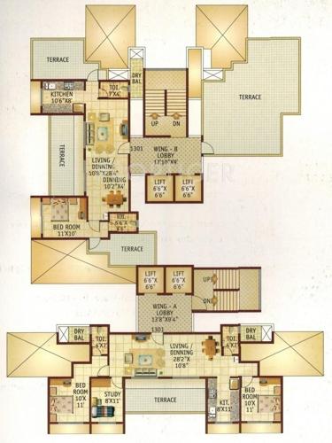 Images for Cluster Plan of Hiren Highlife Residency
