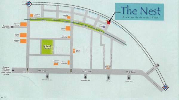Images for Location Plan of Ratnachintamani The Nest