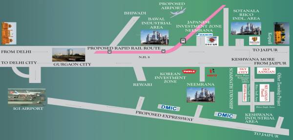 Images for Location Plan of Sky Prime Vatika