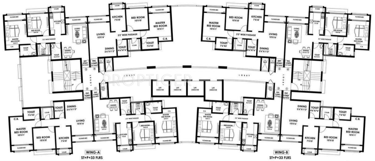 Images for Cluster Plan of Rustomjee Urbania Acura
