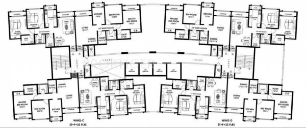 Images for Cluster Plan of Rustomjee Urbania Acura