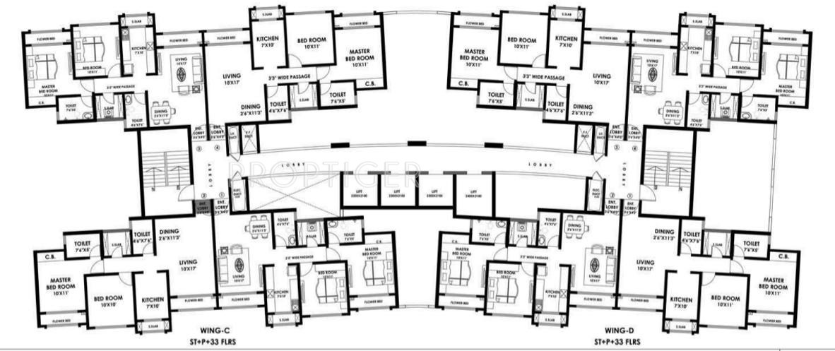 Images for Cluster Plan of Rustomjee Urbania Acura